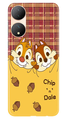 Chip n Dale Mobile Back Case for Vivo Y100 5G (Design - 302)