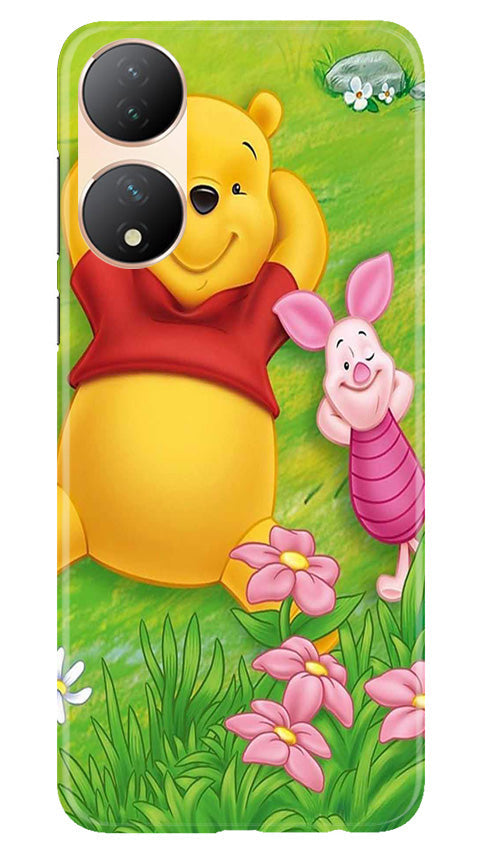 Winnie The Pooh Mobile Back Case for Vivo Y100 5G (Design - 308)