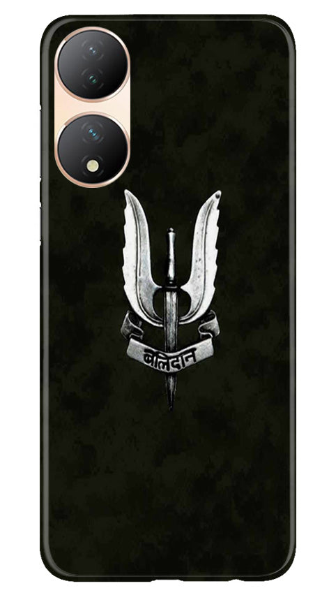 Balidaan Mobile Back Case for Vivo T2 5G (Design - 315)