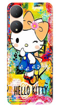 Hello Kitty Mobile Back Case for Vivo Y100 5G (Design - 321)