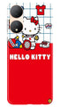 Hello Kitty Mobile Back Case for Vivo Y100 5G (Design - 322)