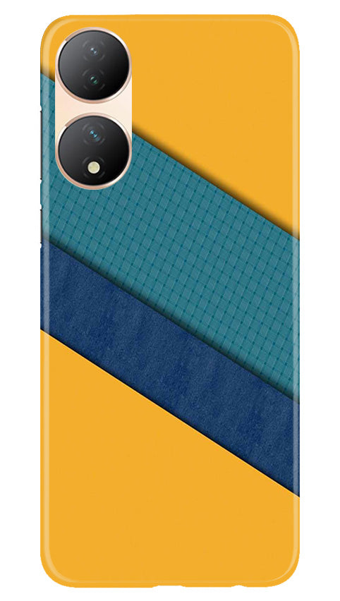 Diagonal Pattern Mobile Back Case for Vivo T2 5G (Design - 329)