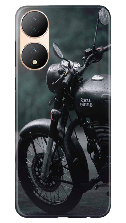 Royal Enfield Mobile Back Case for Vivo Y100 5G (Design - 339)