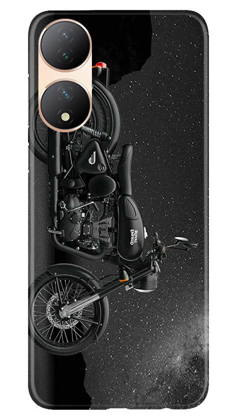 Royal Enfield Mobile Back Case for Vivo Y100 5G (Design - 340)