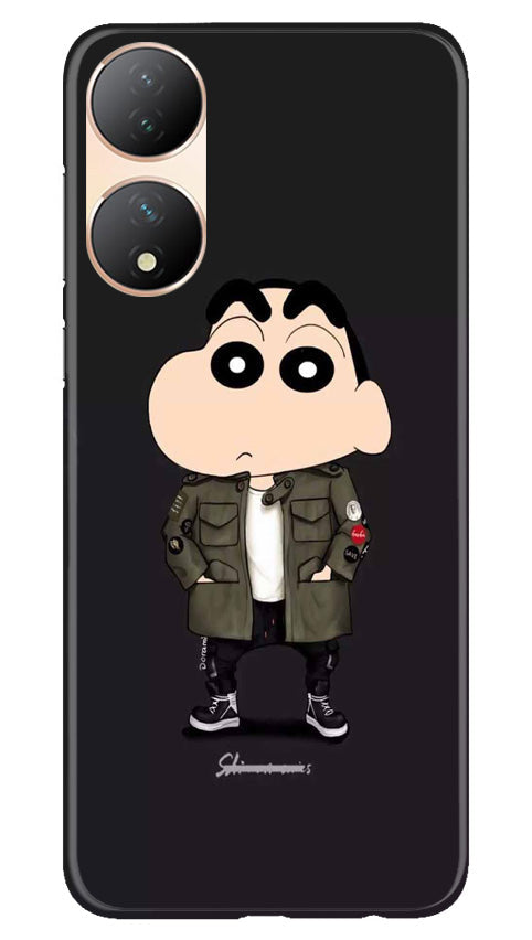 Shin Chan Mobile Back Case for Vivo T2 5G (Design - 349)