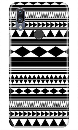 Black white Pattern Case for Vivo Y11