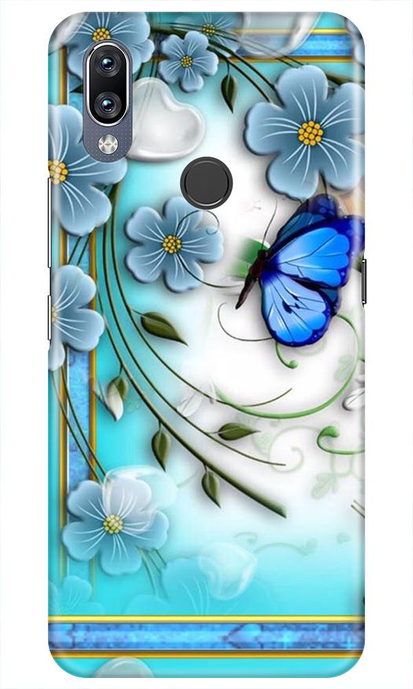 Blue Butterfly Case for Vivo Y11