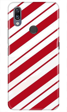 Red White Mobile Back Case for Vivo Y11 (Design - 44)