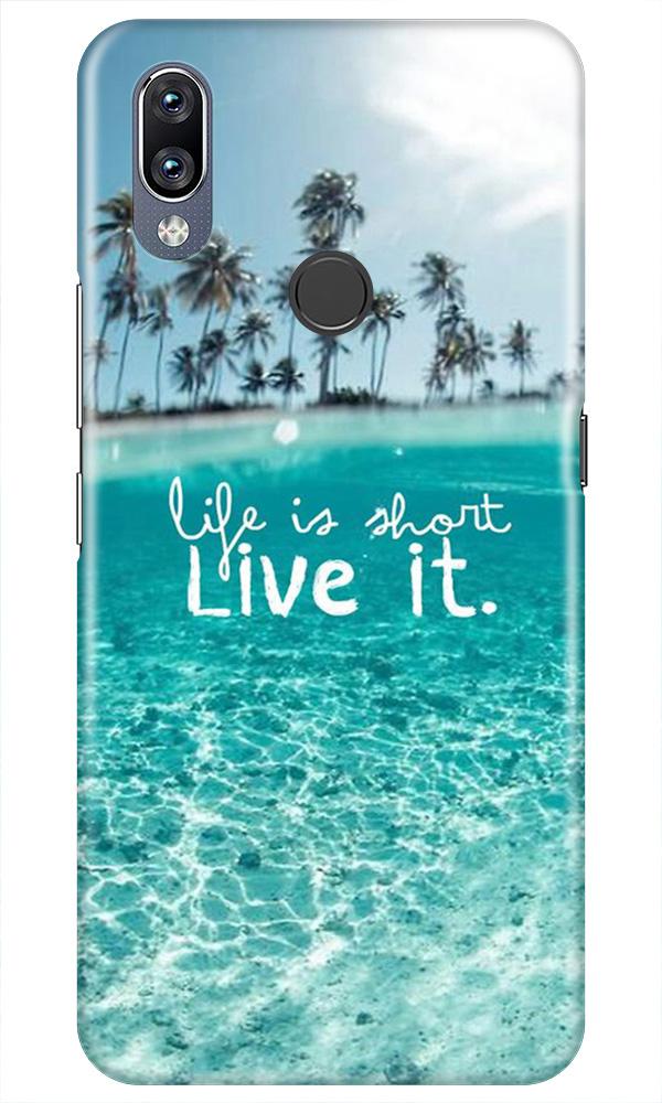 Life is short live it Case for Vivo Y11