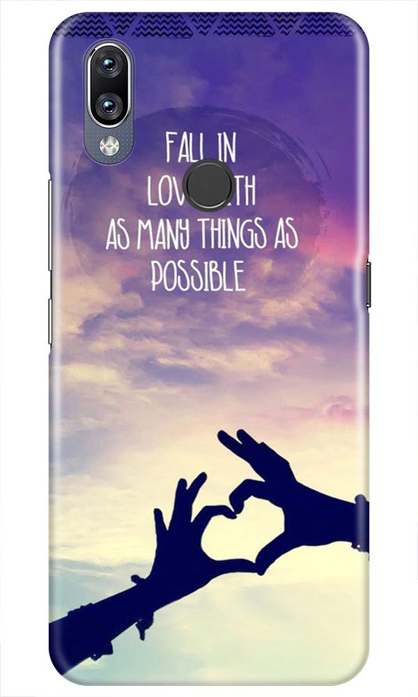 Fall in love Case for Vivo Y11
