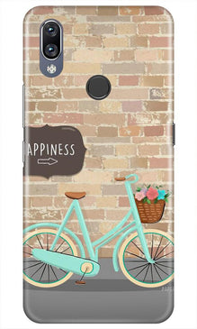 Happiness Mobile Back Case for Vivo Y11 (Design - 53)