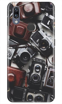 Cameras Mobile Back Case for Vivo Y11 (Design - 57)