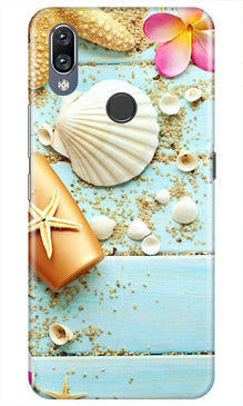 Sea Shells Mobile Back Case for Vivo Y11 (Design - 63)