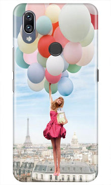 Girl with Baloon Mobile Back Case for Vivo Y11 (Design - 84)