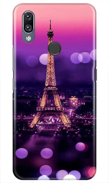Eiffel Tower Mobile Back Case for Vivo Y11 (Design - 86)