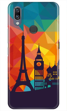 Eiffel Tower2 Mobile Back Case for Vivo Y11 (Design - 91)