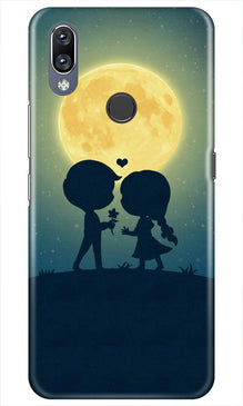 Love Couple Mobile Back Case for Vivo Y11  (Design - 109)