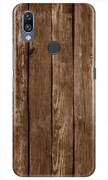 Wooden Look Mobile Back Case for Vivo Y11  (Design - 112)