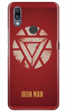Iron Man Superhero Mobile Back Case for Vivo Y11  (Design - 115)