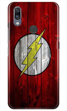 Flash Superhero Mobile Back Case for Vivo Y11  (Design - 116)