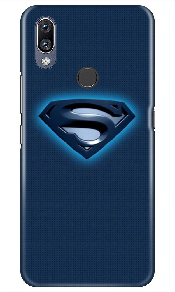 Superman Superhero Case for Vivo Y11  (Design - 117)