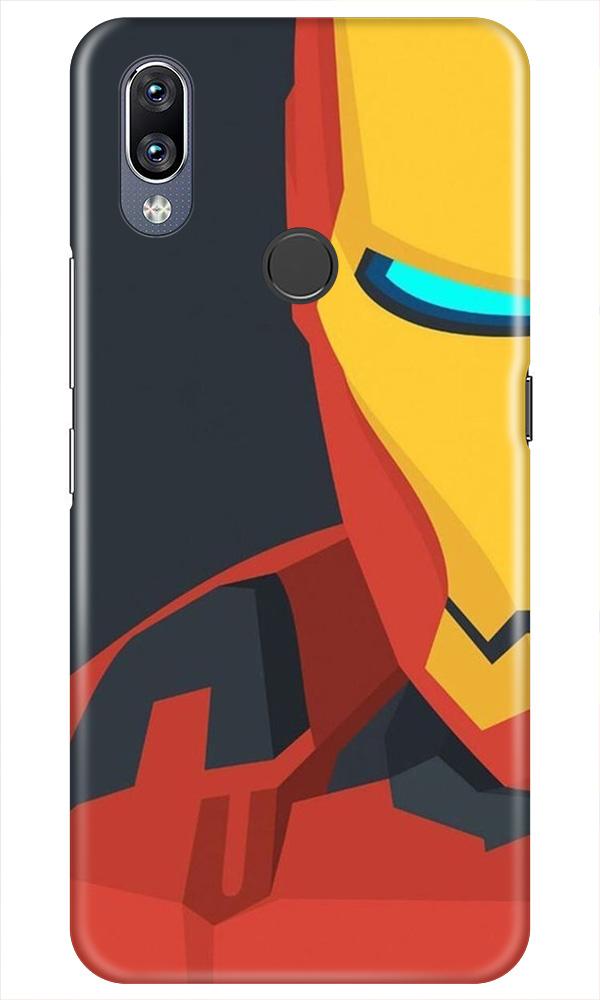 Iron Man Superhero Case for Vivo Y11  (Design - 120)