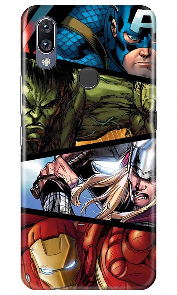 Avengers Superhero Case for Vivo Y11(Design - 124)