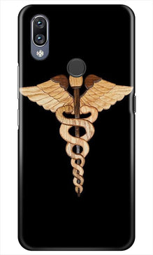 Doctor Logo Mobile Back Case for Vivo Y11  (Design - 134)