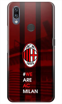 AC Milan Mobile Back Case for Vivo Y11  (Design - 155)