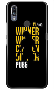Pubg Winner Winner Mobile Back Case for Vivo Y11  (Design - 177)