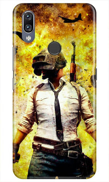 Pubg Mobile Back Case for Vivo Y11  (Design - 180)