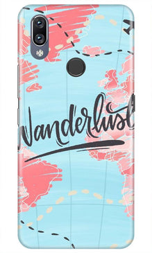Wonderlust Travel Mobile Back Case for Vivo Y11 (Design - 223)