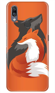 Wolf  Mobile Back Case for Vivo Y11 (Design - 224)