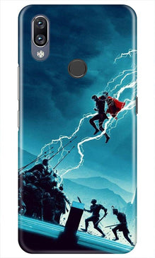 Thor Avengers Mobile Back Case for Vivo Y11 (Design - 243)