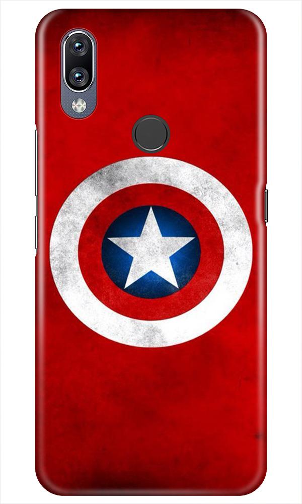 Captain America Case for Vivo Y11 (Design No. 249)