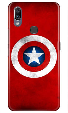 Captain America Mobile Back Case for Vivo Y11 (Design - 249)