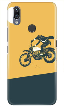 Bike Lovers Mobile Back Case for Vivo Y11 (Design - 256)