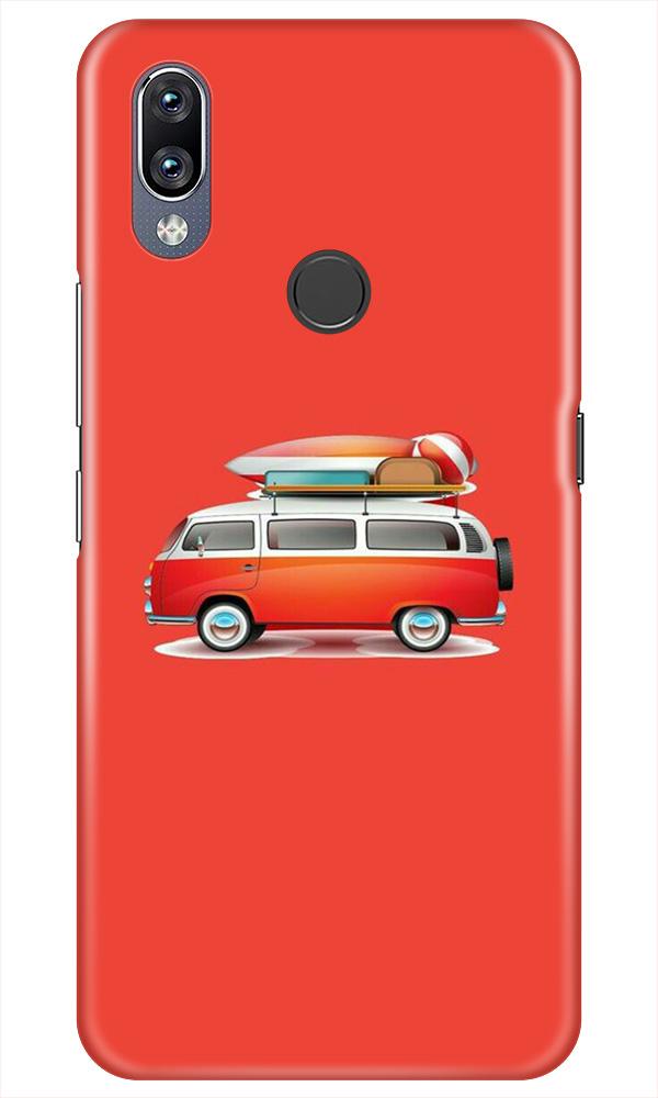 Travel Bus Case for Vivo Y11 (Design No. 258)