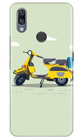 Vintage Scooter Case for Vivo Y11 (Design No. 260)