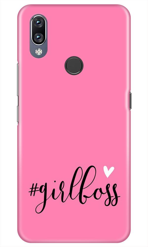 Girl Boss Pink Case for Vivo Y11 (Design No. 269)