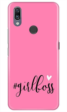 Girl Boss Pink Case for Vivo Y11 (Design No. 269)