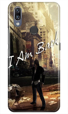 I am Back Mobile Back Case for Vivo Y11 (Design - 296)