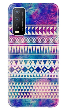 Modern Art Mobile Back Case for Vivo Y12s (Design - 8)