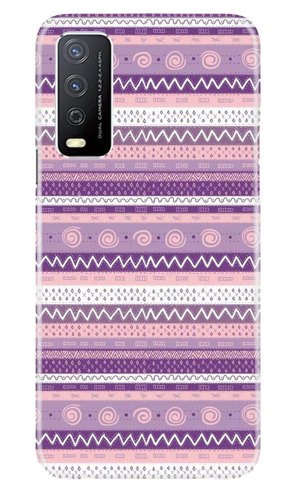 Zigzag line pattern3 Case for Vivo Y12s