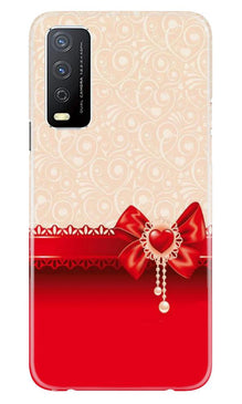 Gift Wrap3 Mobile Back Case for Vivo Y12s (Design - 36)