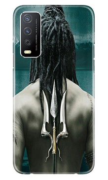 Mahakal Mobile Back Case for Vivo Y12s (Design - 47)