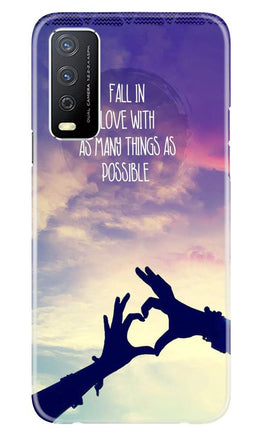Fall in love Case for Vivo Y12s