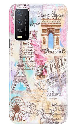 Paris Eiftel Tower Case for Vivo Y12s