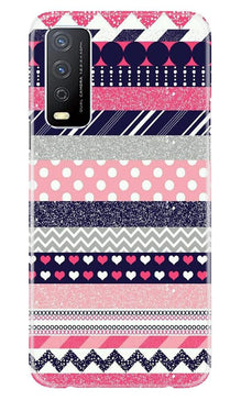 Pattern3 Mobile Back Case for Vivo Y12s (Design - 90)