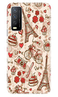 Love Paris Case for Vivo Y12s  (Design - 103)